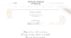 Desktop Screenshot of mollietobiasphotography.com